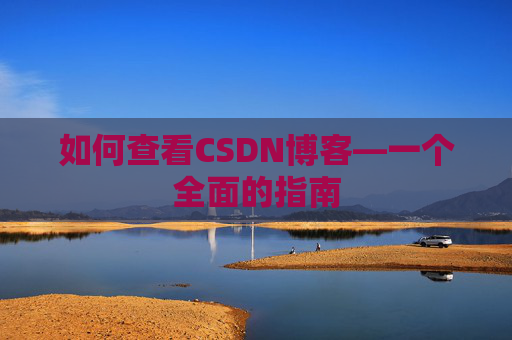 如何查看CSDN博客—一个全面的指南